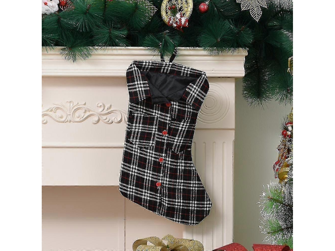 Meias De Natal, Enfeite Novo, Presente, Pingente De Árvore De Natal, Sacola De Presente De Natal Olysi Shop (b1)