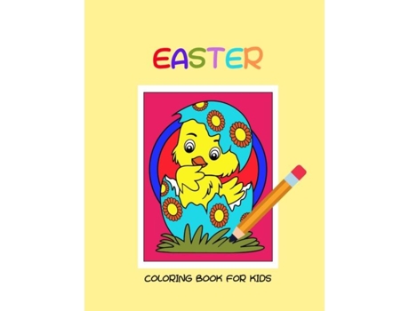 Livro Easter Coloring Book For Kids De Dagna Banas (inglês)
