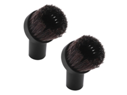 2x Escova de Pó Ferramenta de Acessório para Aspirador de Pó Redondo Cabelo de Cavalo 32mm Sygo