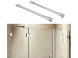 Braço De Suporte Em Aço Inoxidável Para Painel Fixo Porta Chuveiro Sem Moldura, Suporte Seguro De Parede Para Vidro