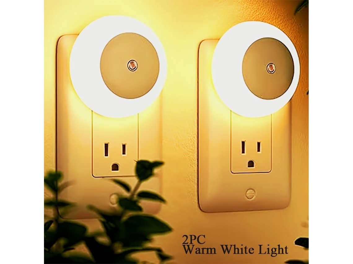 Luz Noturna Led Com Sensor Inteligente E Brilho Regulável Elysve
