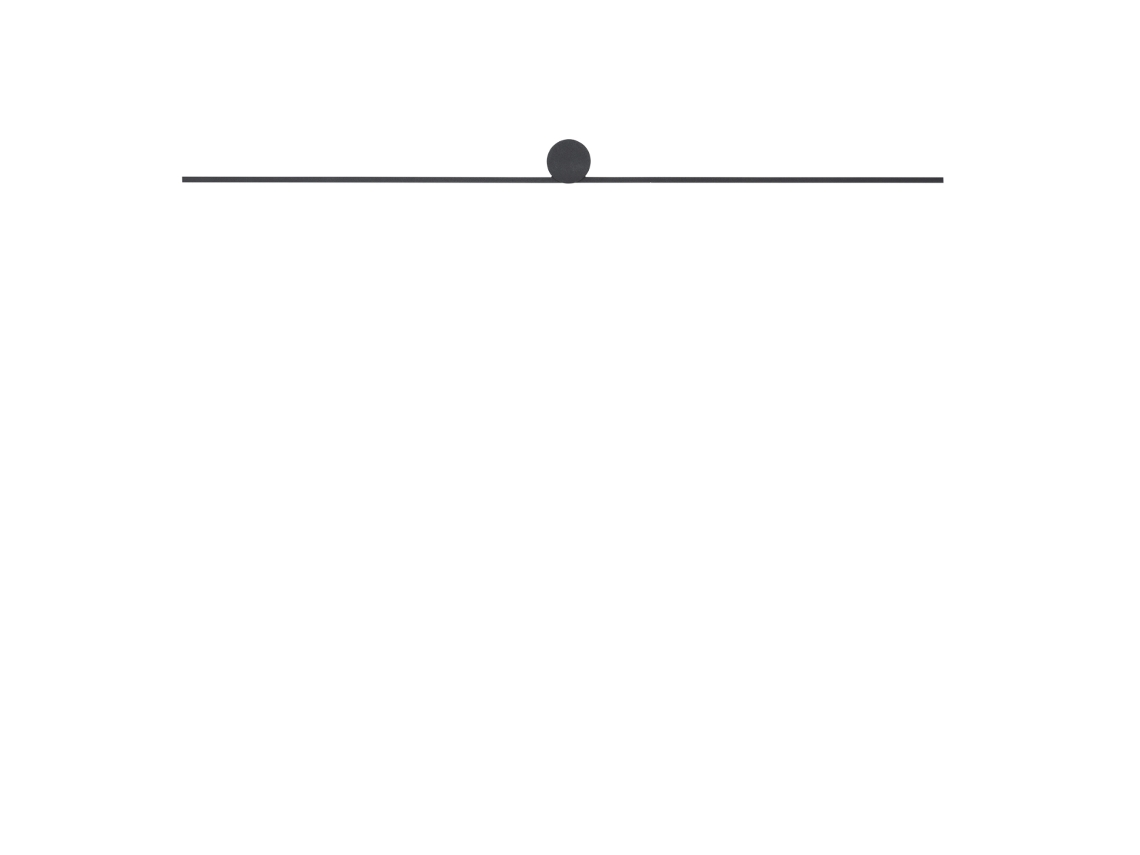 Candeeiro de parede NOWODVORSKI 10370 SPIN LED M Preto