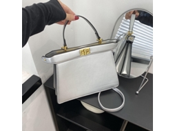 Bolsa Tote AQUAFORGE Feminina, Ombro, Elegante, Mão, Grande, Viagem, Carteira