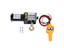 Laxiscreed Gancho De Elevação Com Cordoalha Para Resgate De Atv/utv, 12v, 3000lbs