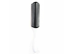 2026 pincel de Pelo de 9 Filas com Efeito de Massagem e Manejo Ergonômico para Desembaraçar e Estilizar Cor Branca
