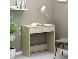 Vidaxl Secretária 80x40x75 Cm Derivados De Madeira Carvalho Sonoma
