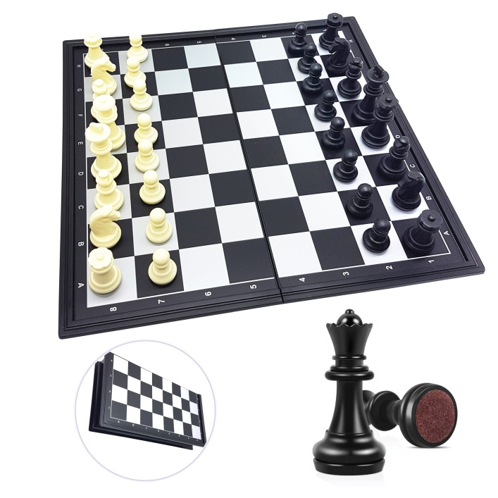 Jogo de Xadrez LEXIBOOK Chessman® Classic Magnético e Dobrável