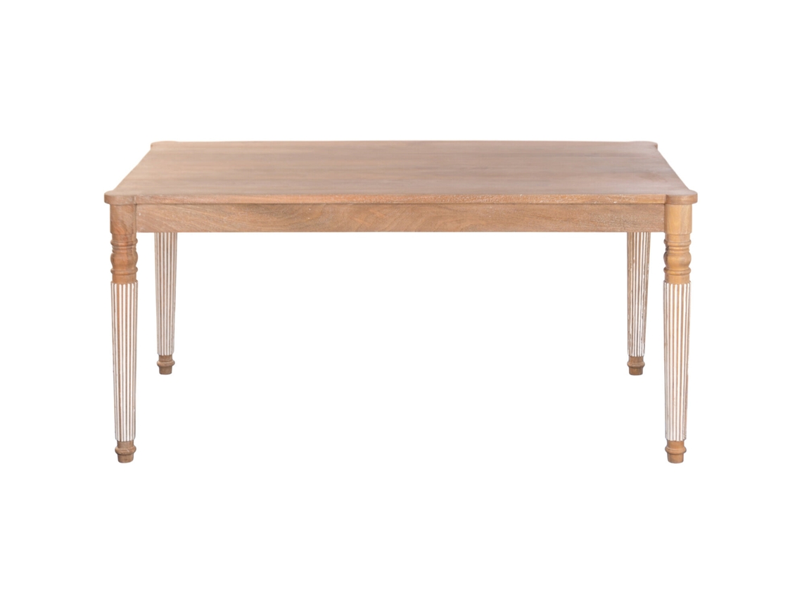 Mesa de Jantar Marrom Manga 160x90x76cm ALEXANDRA HOUSE LIVING