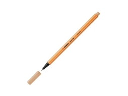 Livro C/10 Stabilo Point 88 Beige Nº13 Punta De Fibra 0,4mm De Desconocido (espanhol)