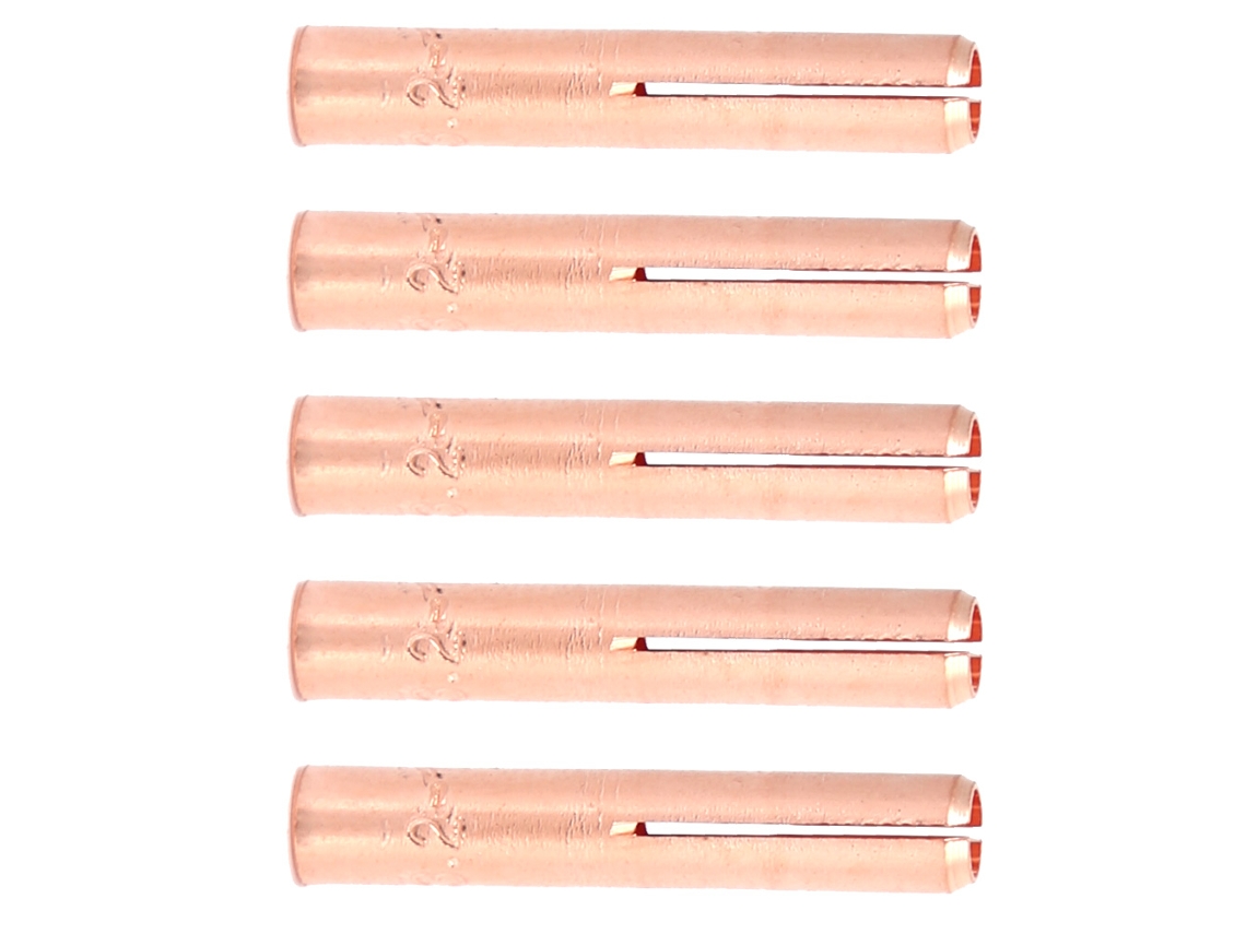 10 Peças/conjunto Corpo De Mandril De Cobre 13n21-24 Para Consumíveis De Soldadura Tig (13n24)
