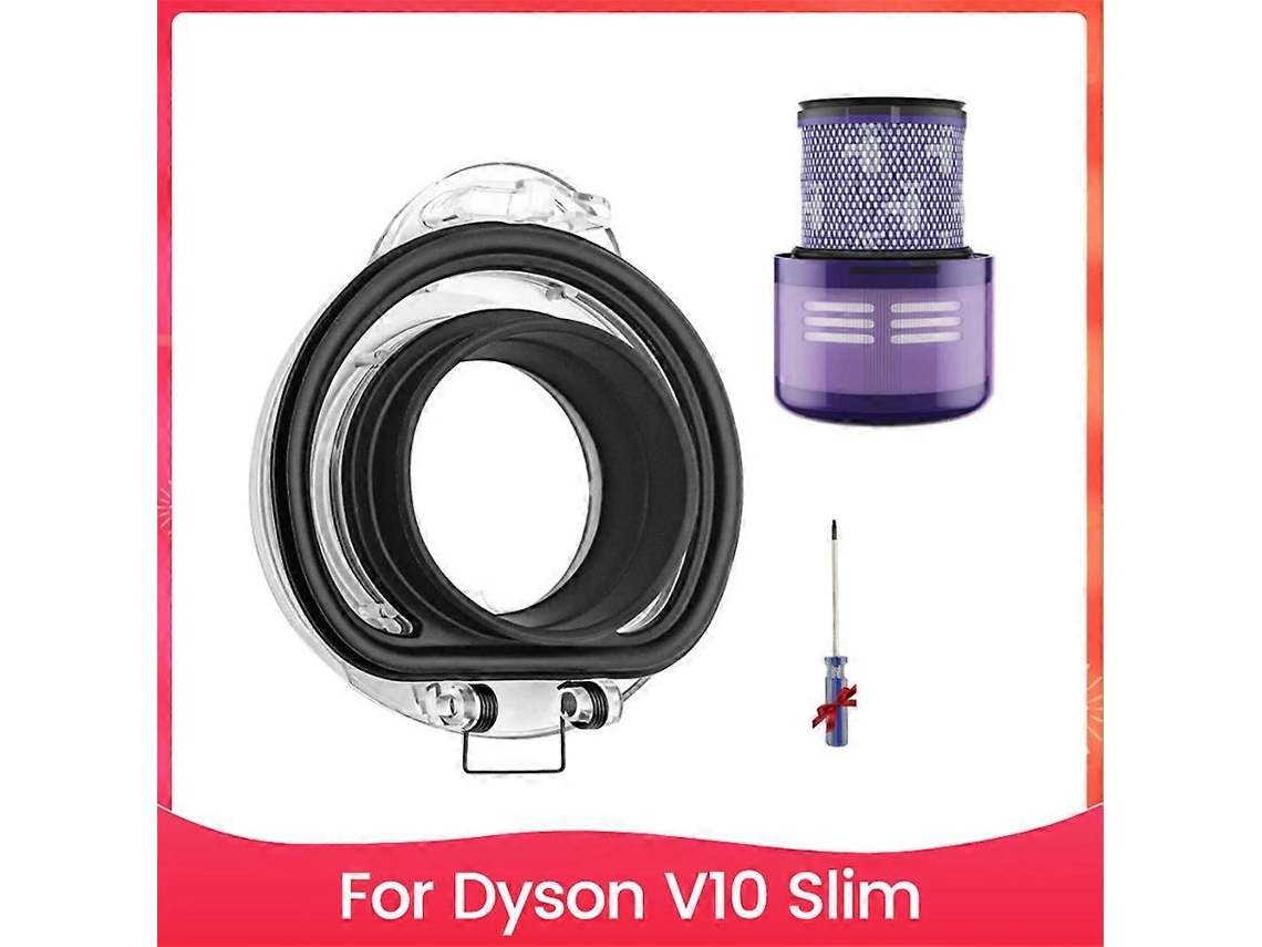 Dust Bin Lid With Filters Kit For V10 Digital Slim Vacuum Attachments Dust Bucket Cover With Sealin