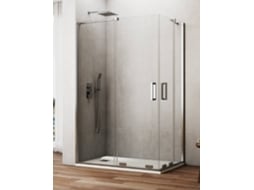 Cabine De Duche Angular 2+2 Cirene (kenna) 100x90 Cm Cromo