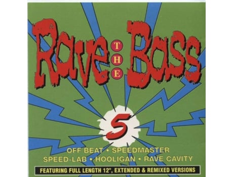 Cd Rave The Bass 5 Dance Factory