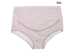 Calcinha de maternidade Ats, cintura alta, modeladora de barriga, em algodão, tamanho XXL.