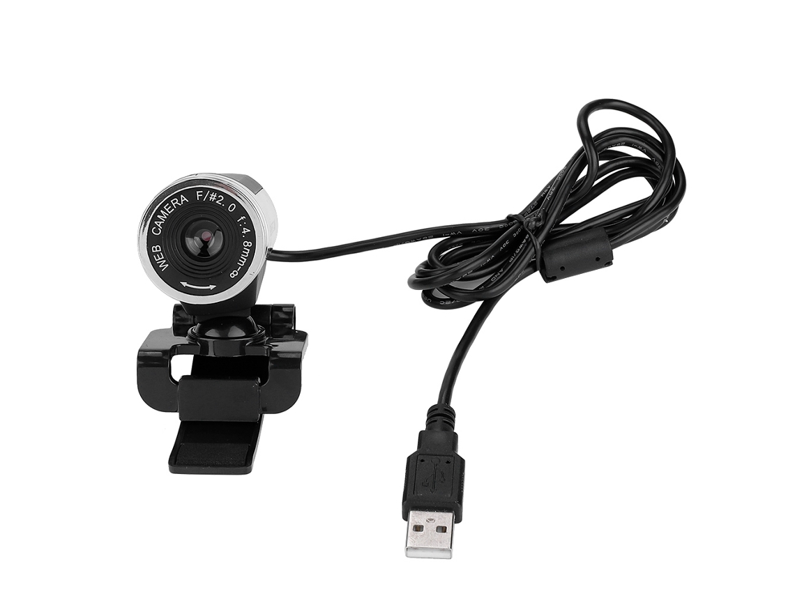 Câmera Web Hd LAXISCREED Usb2.0 Preta