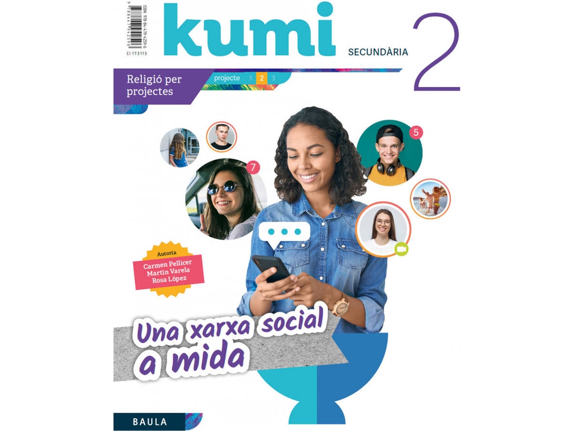 Livro Una Xarxa Social A Mida 2N Eso Projecte Kumi de Carmen Pellicer Iborra (Catalão)