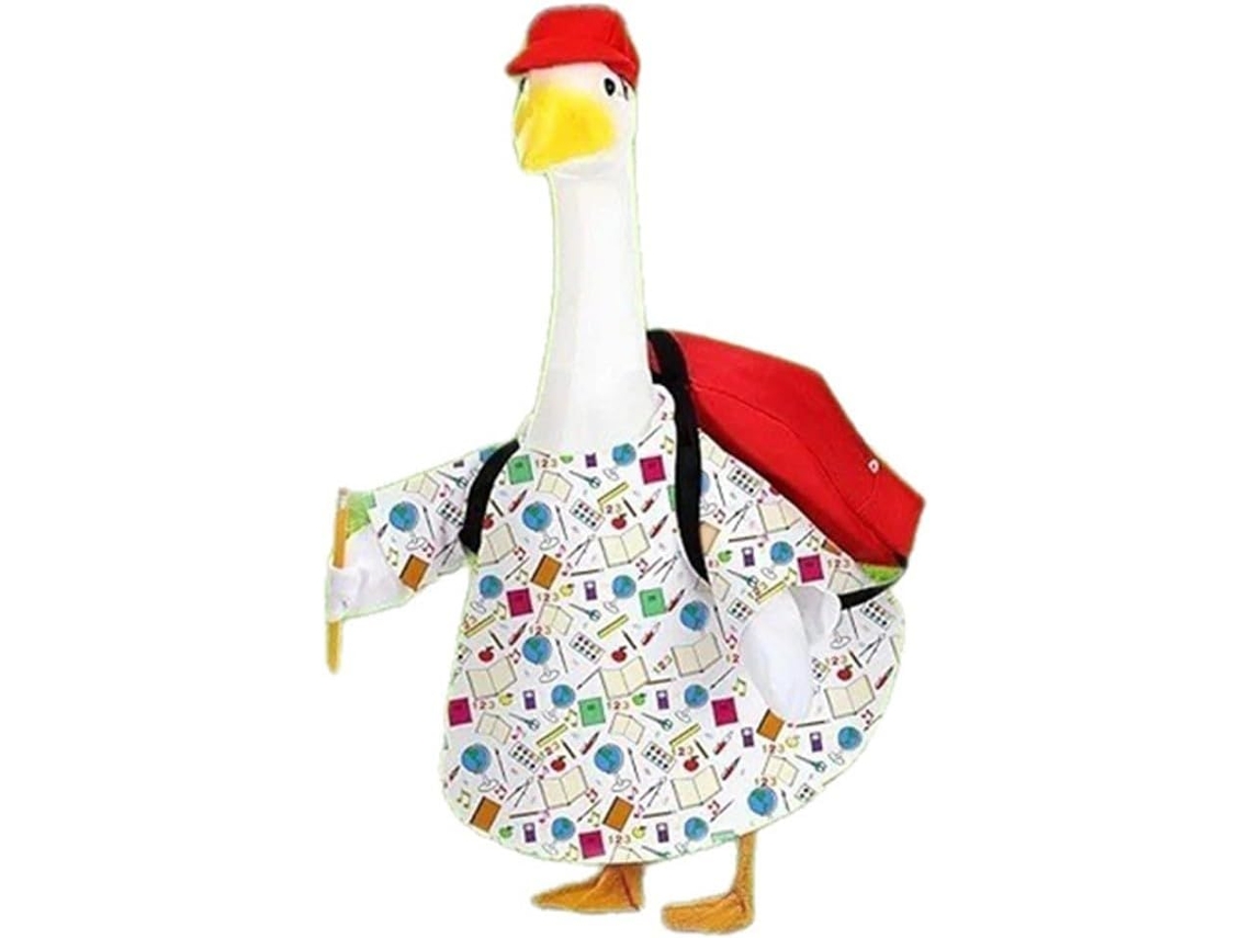 Conjunto De Roupa Para Ganso De Varanda De 23 Polegadas (58 Cm) Para A Volta Às Aulas