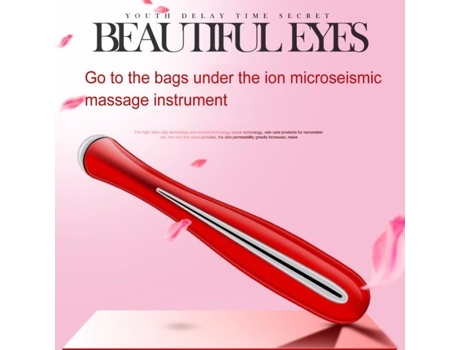 Niking Portable Pocket Eye Massager ajuda a suavizar a pele e firmar os poros