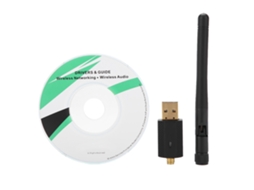 Adaptador Wifi Usb Com Antena Integrada Placa De Rede 300mbps Suporta Windows Xp Vista Win 7 Win8