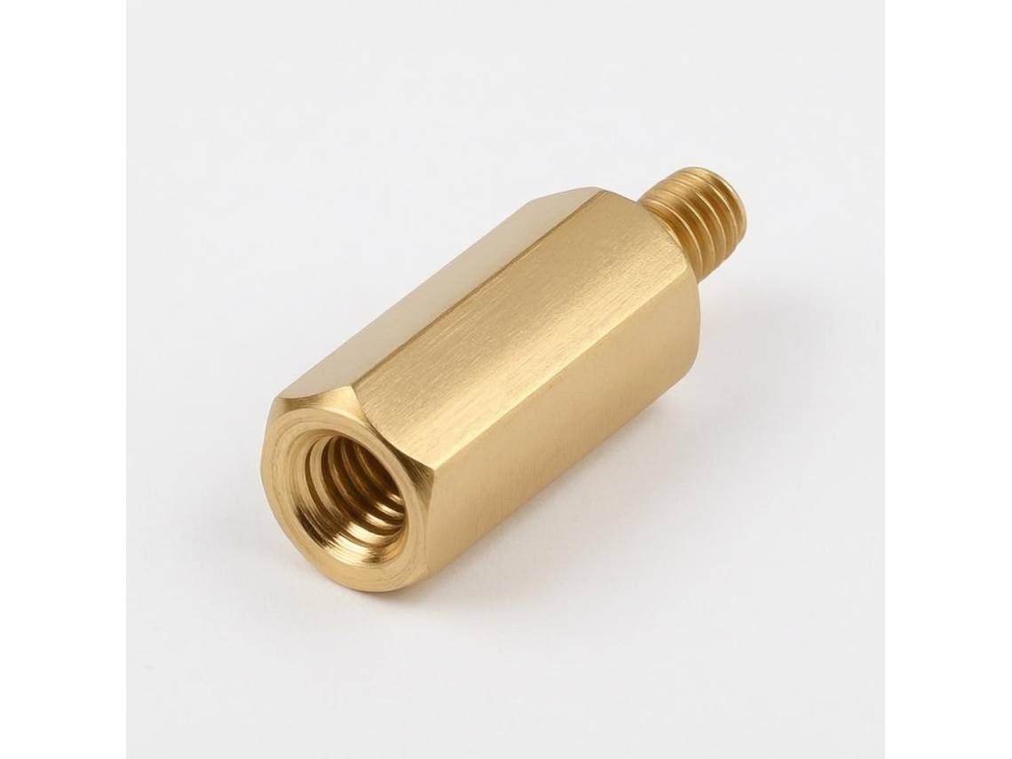 Suporte Hexagonal De Latão Para Placa Mãe E Pcb, Pilar Para Componentes Eletrônicos, M3x37+6