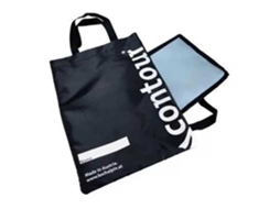 CONTOUR Bolsa De Pele + Pano De Microfibra Azul