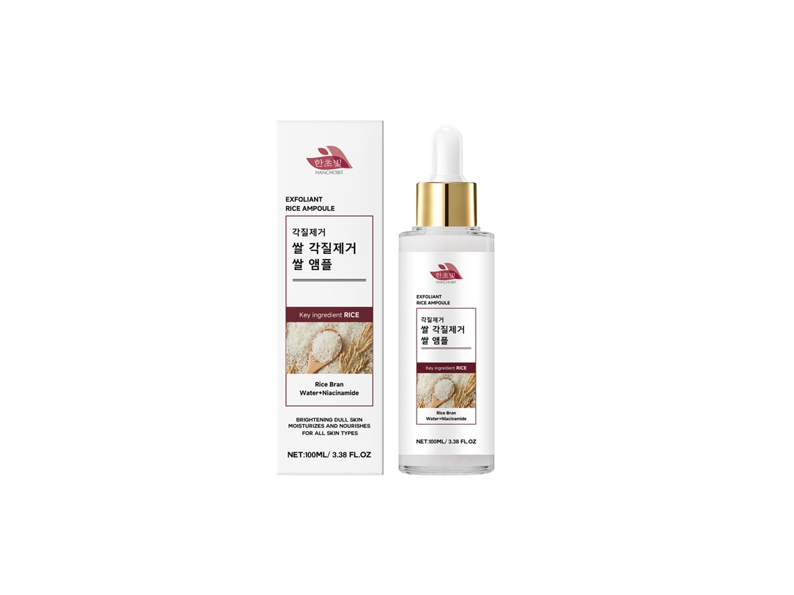 Essência Exfoliante de Arroz Hanchobit para Limpeza Suave da Pele LAXISCREED