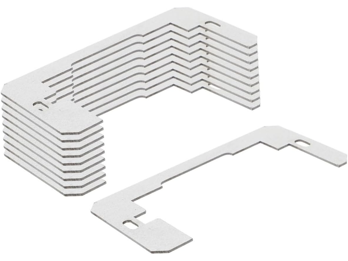Conjunto De 20 Espaçadores Para Tomadas Elétricas, Para Instalação Em Placas De Parede.