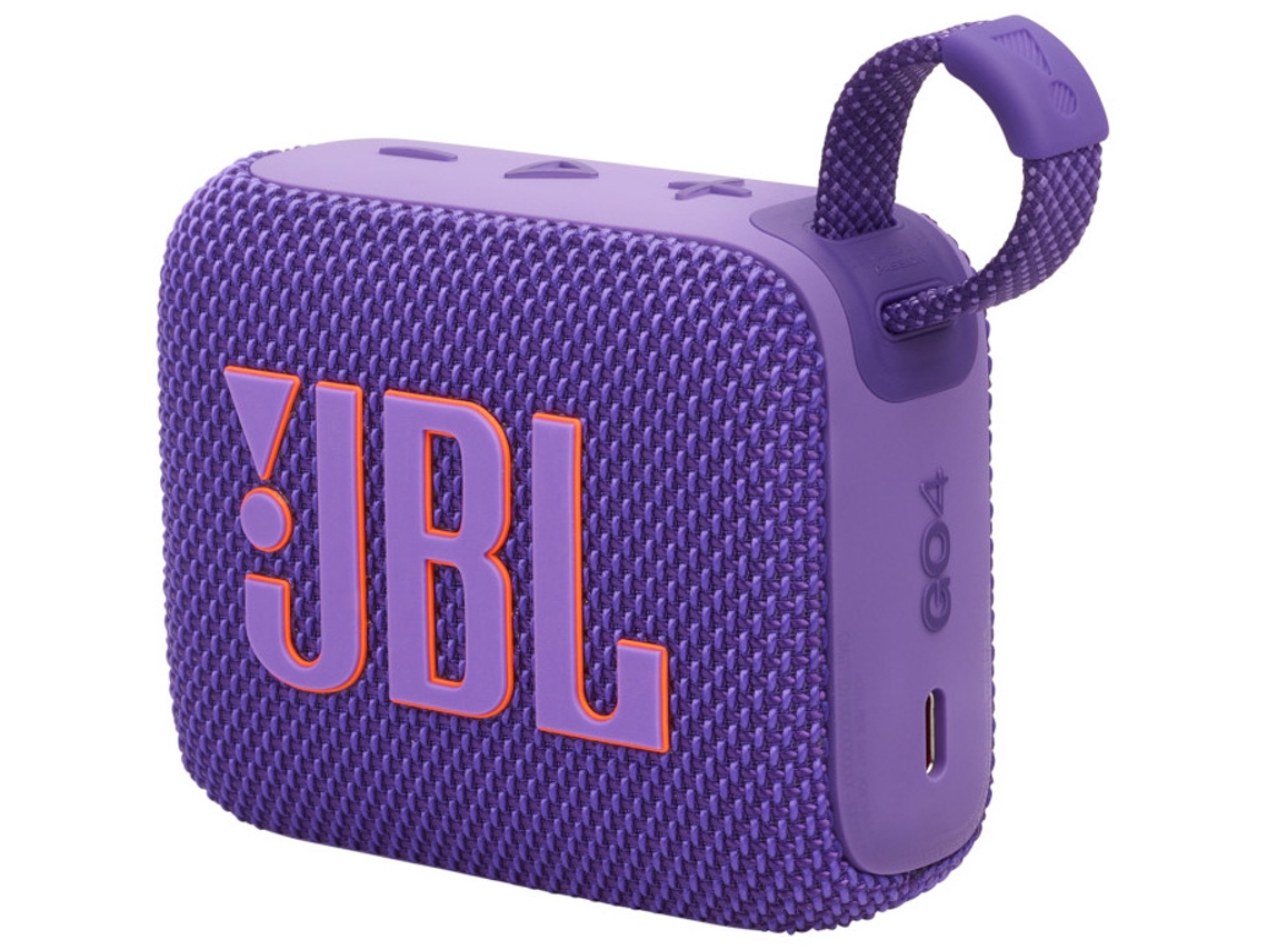 Coluna Bluetooth JBL GO 4 (7 W - Autonomia: 7 horas - Roxo)