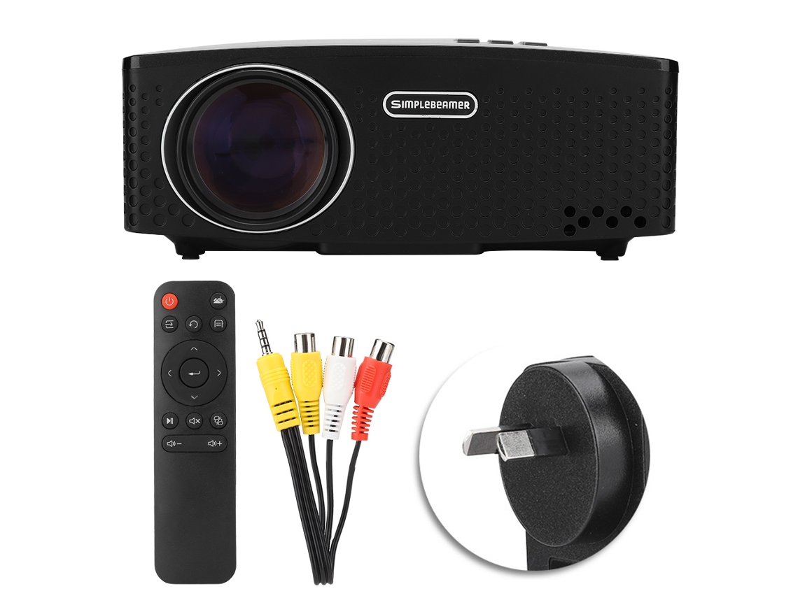 Projetor Android Bluetooth Wi-Fi EOOCOO (1080p, portátil)