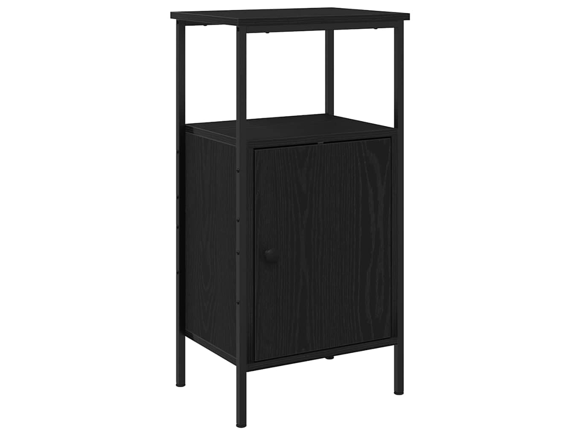 Armário de Cabeceira Carvalho Preto 41 X 31 X 80 Cm MAISON EXCLUSIVE