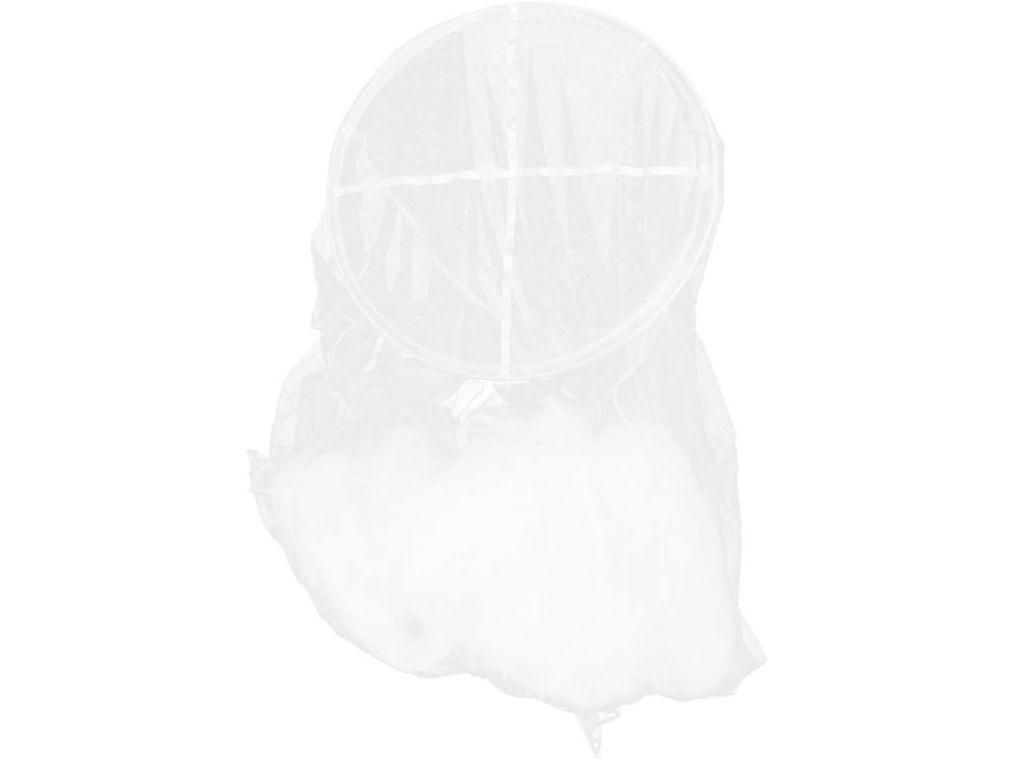 Mosquiteiro Redondo Para Cama, Cortina De Sombra Para Meninas E Adultos, Instalação Respirável E Decorativa Para Quartos
