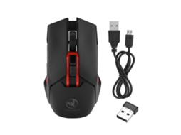 Rato Gaming Sem Fio LAXISCREED (2.4g, Clique Silencioso)