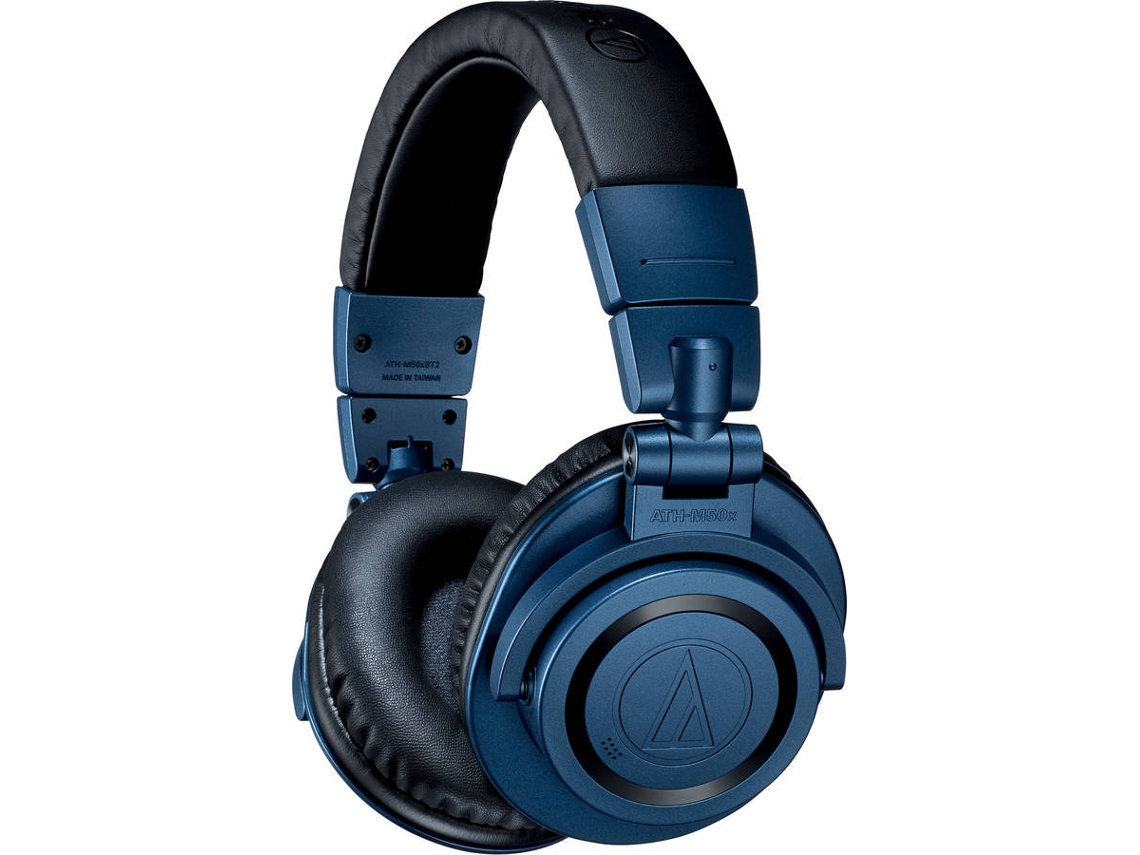 Auscultadores Bluetooth AUDIO-TECHNICA ATH-M50XBT2DS (Over Ear - Azul)