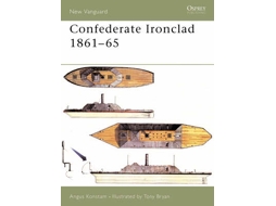 Livro confederate ironclad 1861-65 de angus konstam (inglês)