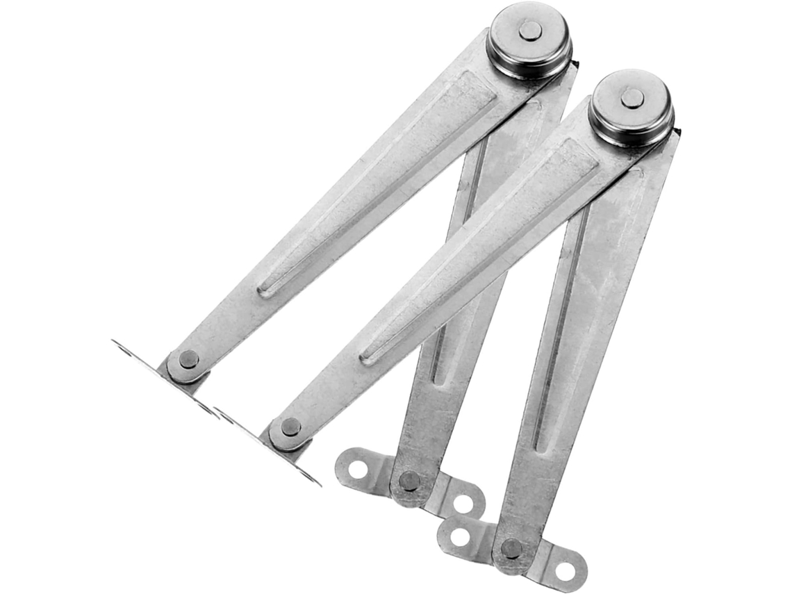 Conjunto De 2 Metal Para Suporte Porta Armário, Com Haste Tração E