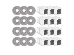 Sacos De Pó E Panos De Limpeza Para Aspiradores Dreame X30/x40/x50 Ultra, L10s/l30s/l40/l50 Ultra, S10/s30 Pro Ultra - Acessórios E Peças
