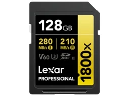 Cartão de Memória LEXAR PROFESSIONAL 1800X (128 GB)