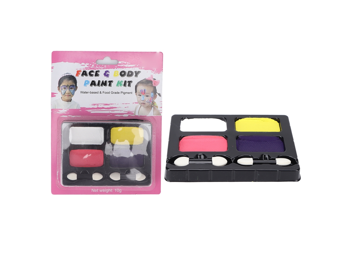 Kit De Pintura Facial Seguro Com Secagem Rápida