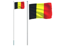Belgium Flag, Belgium Flags Vidaxl (6.08 M)