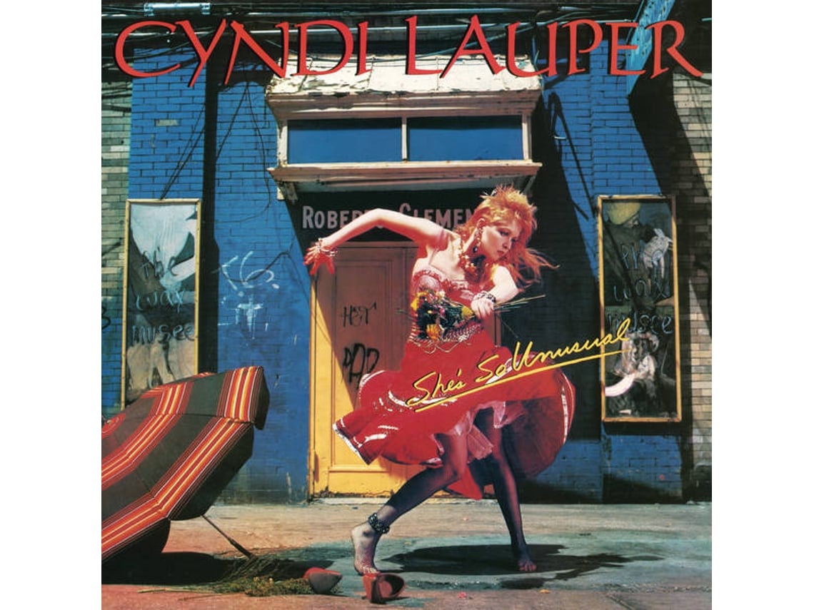 LP Cyndi Lauper She's So Unusual Worten.pt