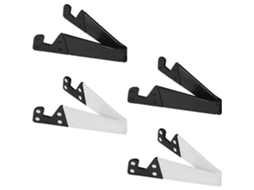 Suporte Para Celular Com 4 Peças, Dobrável E Compacto, Ideal Para Mesa, Com Encaixe Universal Em Formato De V Para Uso Vertical E Horizontal.