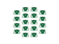 Acessórios de Aspirador Kit de saco de pó de substituição 18 peças para de Vorwerk Kobold Vk200 Fp200 Premium D