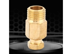 Laxiscreed Adaptador De Rush M10x1 Para Tubulação De Óleo Em Cobre