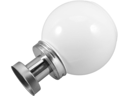 Luminária De Parede Solar Led Redonda, Luz Branca, Para Iluminação Decorativa Externa E Instalação. Gokoco