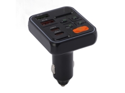 Adaptador Usb C Carro Bluetooth Carregamento Rápido