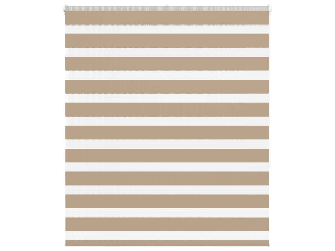 Vidaxl Cortina De Zebra 120x150 Cm Largura Do Tecido 115,9cm Poliéster