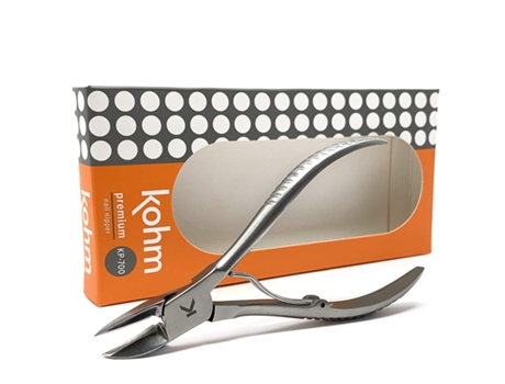 Cortador de unhas de podologia para unhas grossas, alicate de unhas para serviços pesados, ferramenta de podólogo Kohm forte e grande