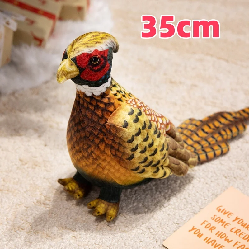 Bonecos de Animais Divertidos e Realistas, Brinquedos de Pelúcia MDUG (pássaro)