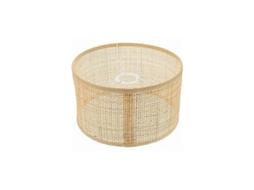 Abajur De Rattan Para Luminárias Teto, Mesa E Chão, Uso Interno.-aquaforge