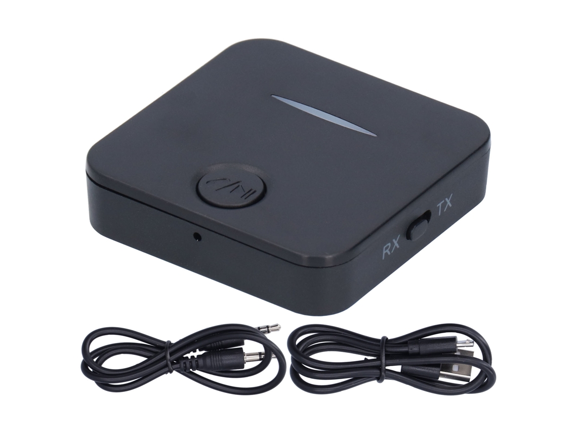 Adaptador Bluetooth 5.0 2 em 1, transmissor e receptor, sem fio, com carregamento rápido, para tv e áudio